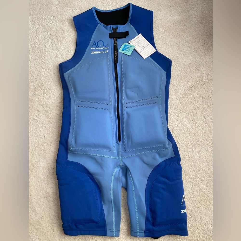 AQX Zero Gravity Water Suit gives Proper posture in water for running